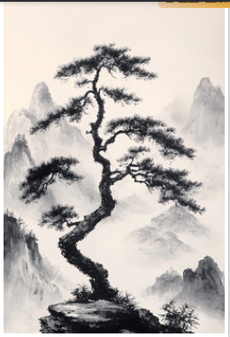 水墨画